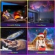 Планетарійний зоряний проектор для спальні FlyLily Galaxy, 13-в-1 HD, 360-градусне обертове зоряне світло з регульованою ручкою та таймером - изображение 8