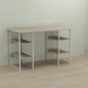Письмовий стіл Ferrum-decor Карен 76x140x60 білий ДСП Дуб Сонома 32мм (FRD-102272) - зображення 1