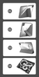 Чохол iPad 10/11 A16 2022-2025 Acrylic Clear Frame Transformer Pen Slot L lilac - изображение 2