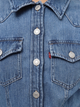 Sukienka koszulowa damska jeansowa Levi's Flynn Western Core Dress A7592-0001 L Niebieska (5401128681259) - obraz 6