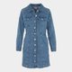Sukienka koszulowa damska jeansowa Levi's Flynn Western Core Dress A7592-0001 M Niebieska (5401128681266) - obraz 7