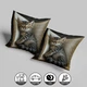 Декоративная подушка "Кот в книге" 45×45 см 1323045UA - изображение 2