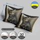 Декоративная подушка "Кот в книге" 45×45 см 1323045UA - изображение 3