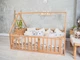 Детский деревянный манеж-кровать домик Монтессори BUSY WOOD напольная Модель 6 200х160 см натуральное дерево - изображение 10