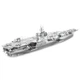 Металлический 3D конструктор "Авианосец USS Theodore Roosevelt CVN-71", Metal Earth, ICX022 - изображение 3