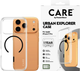 Панель CARE by PanzerGlass Flagship Case Transparent Urban Explorer w. Black MagSafe для Apple iPhone 17 Pro (CR52608) - зображення 3
