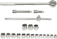 Zestaw nasadek Vorel 58150 kwadrat 3/4" M22-50 mm z grzechotką i pokrętłem kpl. 20 szt (5906083581502) - obraz 1