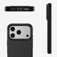 Etui 4smarts Silicone Case Cupertino do Apple iPhone 17 Pro Black (4252011911998) - obraz 2