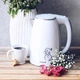 Электрочайник MAGIO MG-512, 1.7 л, стильный электрочайник, чайник електро, чайник дисковый - изображение 5