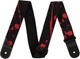 Ремень гитарный Jackson Strap 2" Splater Black And Red - изображение 1
