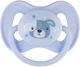 Пустышка латексная круглая Canpol Babies Cute animals 6-18 месяцев (22/594_new Блакитний) - изображение 1