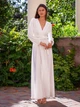 Длинное белое вечернее платье для невест FashionYouWant S белый 43425479 - изображение 6