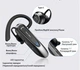 Беспроводная bluetooth гарнитура New Bee LC-B45 Чёрная - изображение 2