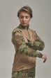 Женская боевая рубашка для бронежилета UBACS, цвет мультикам/койот L - изображение 4
