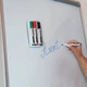 Маркер Axent Whiteboard D2800-80: 4 маркери та магнітний тримач-губка - изображение 2