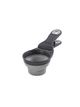 Мерный стакан для корма Dexas Collapsible KlipScoop складной на клипсе 240 мл, серый - изображение 2