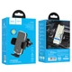 Автотримач для телефону HOCO CA94 Polaris push-type air outlet car holder Black (6931474758507) - зображення 2
