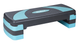 Step do aerobiku i ćwiczeń fitness Rebel Active 3 stopnie 78 cm Szaro-niebieski (5901890100083) - obraz 1