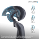 Крісло офісне Officepro Atlas OC630-B-DG-DG - зображення 12