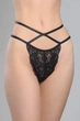 Трусики жіночі труси стрінги, T-стрінги ORO STR-510 nero L/XL - изображение 2
