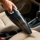 Пилосос автомобільний акумуляторний бездротовий 50 Вт Vacuum Cleaner, портативний ручний міні-пилосос з насадками та гнучким шлангом для прибирання авто, дому, меблів, клавіатури, Чорний, VAC-330 - зображення 1