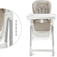 Стульчик для кормления KinderKraft Tulo Beige (00-00305345) - изображение 8