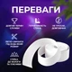 Бордюрная лента самоклеящаяся водонепроницаемая Oscar 3 метра водозащитная герметик для раковины и душевой кабины унитаза окон белая 7179-НФ-00006855 - изображение 2