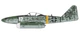 Збірна модель 1:72 літак Messerschmitt Me262A-2a Airfix (A03090A) - изображение 4