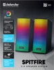 Акустическая система Defender Spitfire 6W LED Bluetooth USB Black (4745090823882) - изображение 14