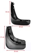 Брызговики MGC Volkswagen GOLF 5, 6, Jetta универсал Variant 2008-2014 г.в. комплект 4 шт 5K0075111, 1K9075101 - изображение 2