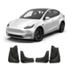 Брызговики 4S Tesla Model Y 2020, 2021, 2022, 2023, 2024 - н.в. комплект 4 шт - изображение 4
