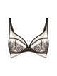 Бюстгальтер жіночий Simone Perele 80D Чорний/Бежевий (1G2319-tatoo) - изображение 1