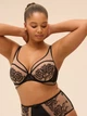 Бюстгальтер жіночий Simone Perele 80D Чорний/Бежевий (1G2319-tatoo) - изображение 5