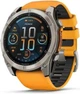 Смарт-часы Garmin Fenix 8 51mm AMOLED Sapphire Titanium w. Spark Orange/Graphite Silicone Band (010-02905-10/11) - изображение 1