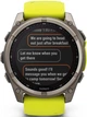Смарт-часы Garmin Fenix 8 47mm Solar Sapphire Titanium w. Amp Yellow/Graphite Silicone Band (010-02906-20,010-02906-21) - изображение 4