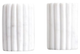 Zestaw przyprawników Marble Stripes marmurowy ryflowany 2 elementy (5906496724305) - obraz 3