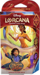 Набір карток Ravensburger Disney Lorcana Правління Джафара Starter Deck Набір 08 Amber & Amethyst (4050368984906) - зображення 1