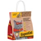 Деревний грудкуватий наповнювач для котячого туалету SuperCat, 2,1 кг / 3 л (3555) - зображення 1