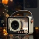 Bluetooth-колонка QD05 Retro Style Beige - зображення 2