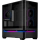 Корпус Asus Prime AP202 ARGB Tempered Glass Black, без БЖ, Mini Tower, для Micro-ATX / Mini-ITX, 2xUSB 3.2 / 1xType-C, макс. кулер - 175 мм / макс. відеокарта - 420 мм, 3x120 mm ARGB, бічна панель із загартованого скла - изображение 2