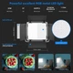 Студійне відеосвітло NEEWER RGB660 PRO з APP керуванням (3200K до 5600K, RGB, CRI 97+) - зображення 7