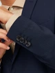 Піджак JACK&JONES темно-синій в клітку GKXCI521 50 - изображение 5