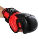 Перчатки Крабы спаринговые для MMA PU Zelart BO-4612 Размер XL Черный-красный - изображение 2