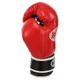 Перчатки боксерские кожаные размер 12 унции пенный наполнитель BOXER красный-черный 2023 - изображение 5