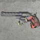 Пневматичний револьвер Borner 703 — металевий, Smith & Wesson, CO₂, 4.5 мм BB - изображение 5