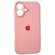 Чехол Fiji Silicone Case Full Camera для Apple iPhone 16 бампер накладка с защитой камеры Pink - изображение 1