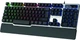 Клавиатура GamePro GK599 Stinger RGB USB Silver (GK599) - изображение 2