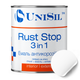 Эмаль Rust Stop 3в1 Unisil белая 2.5 л - изображение 1