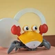 Детская интерактивная игрушка Танцующий краб со звуковыми и световыми эффектами M22112 оранжевая. - изображение 2