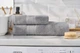 Набір рушників махрових 2 шт Ardesto SuperSoft 70х140 см та 50х90 см сірого кольору - зображення 3